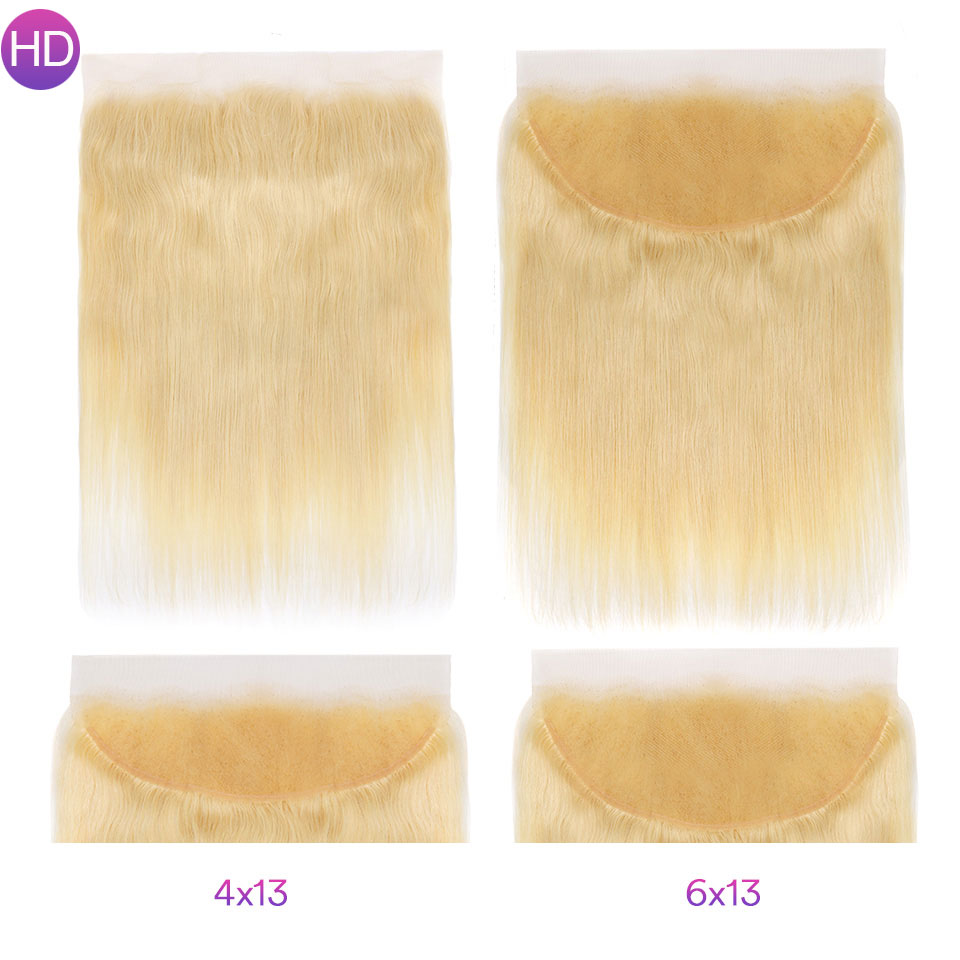 Stema 613 Blonde 13x4 13x6 HD Lace Frontal Straight Virgin Hair